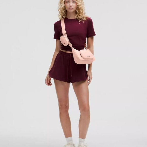 Lululemon Crossbody Bag with Nano Pouch 2L in Flush Pink, BNWT - Picture 2 of 8